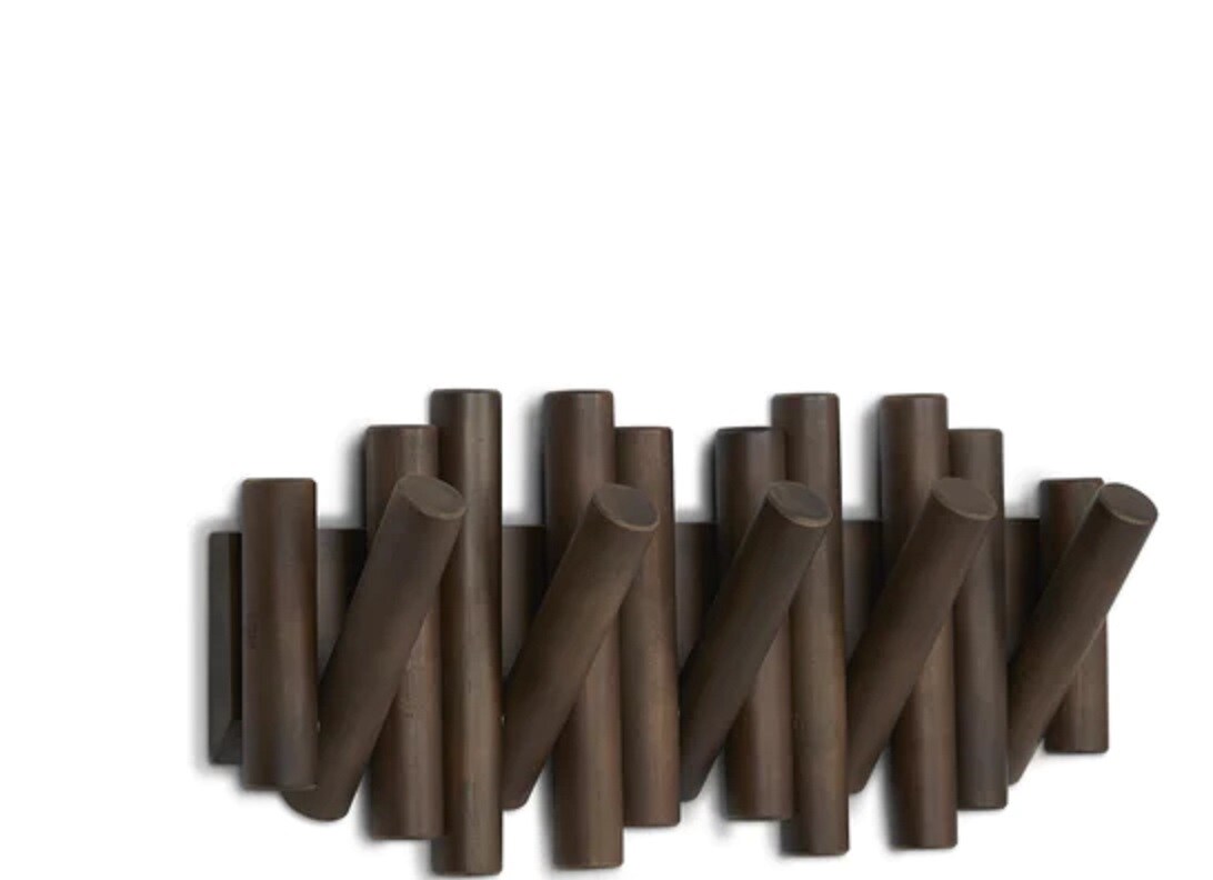 Umbra Picket Garderobenhaken - Walnuss