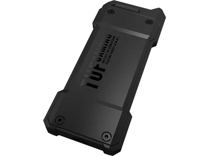 ASUS Externes Gehäuse TUF Gaming A1 (ESD-T1A) M.2 SSD Gehäuse USB-C 3.1 mit duale M.2 NVMe PCIe- und SATA-Schnittstellen