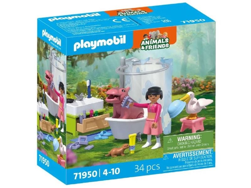 Playmobil Animals & Friends Tierischer Badespass 71950 Spielzeug-Set