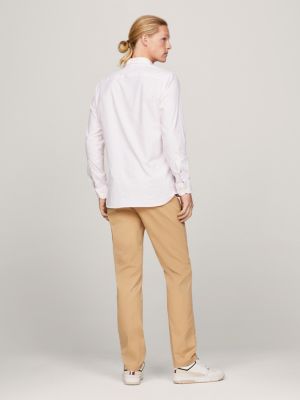 Camisa Oxford com Listras Flex da Coleção 1985