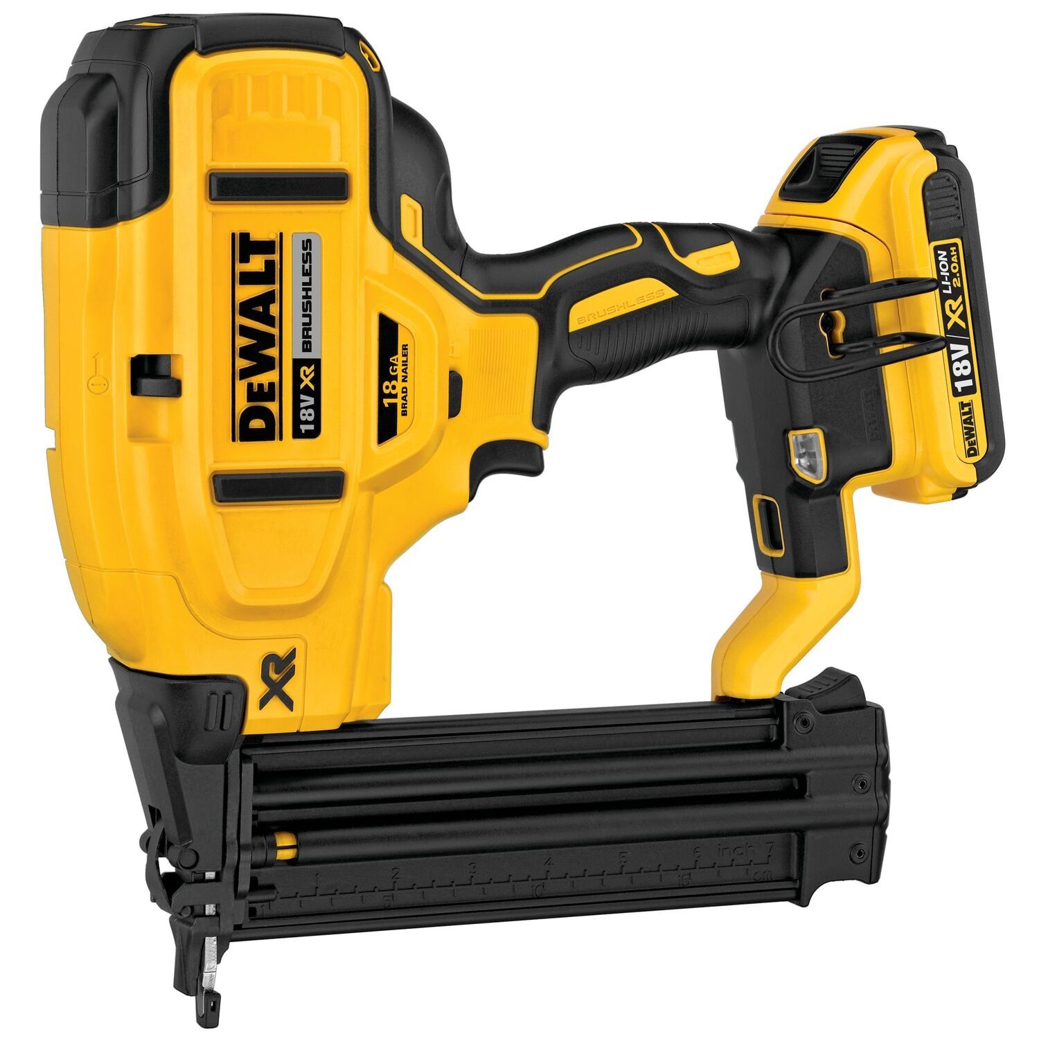 DeWALT DCN680D2 Accu afwerktacker 18Ga 18V XR 2.0Ah in TSTAK