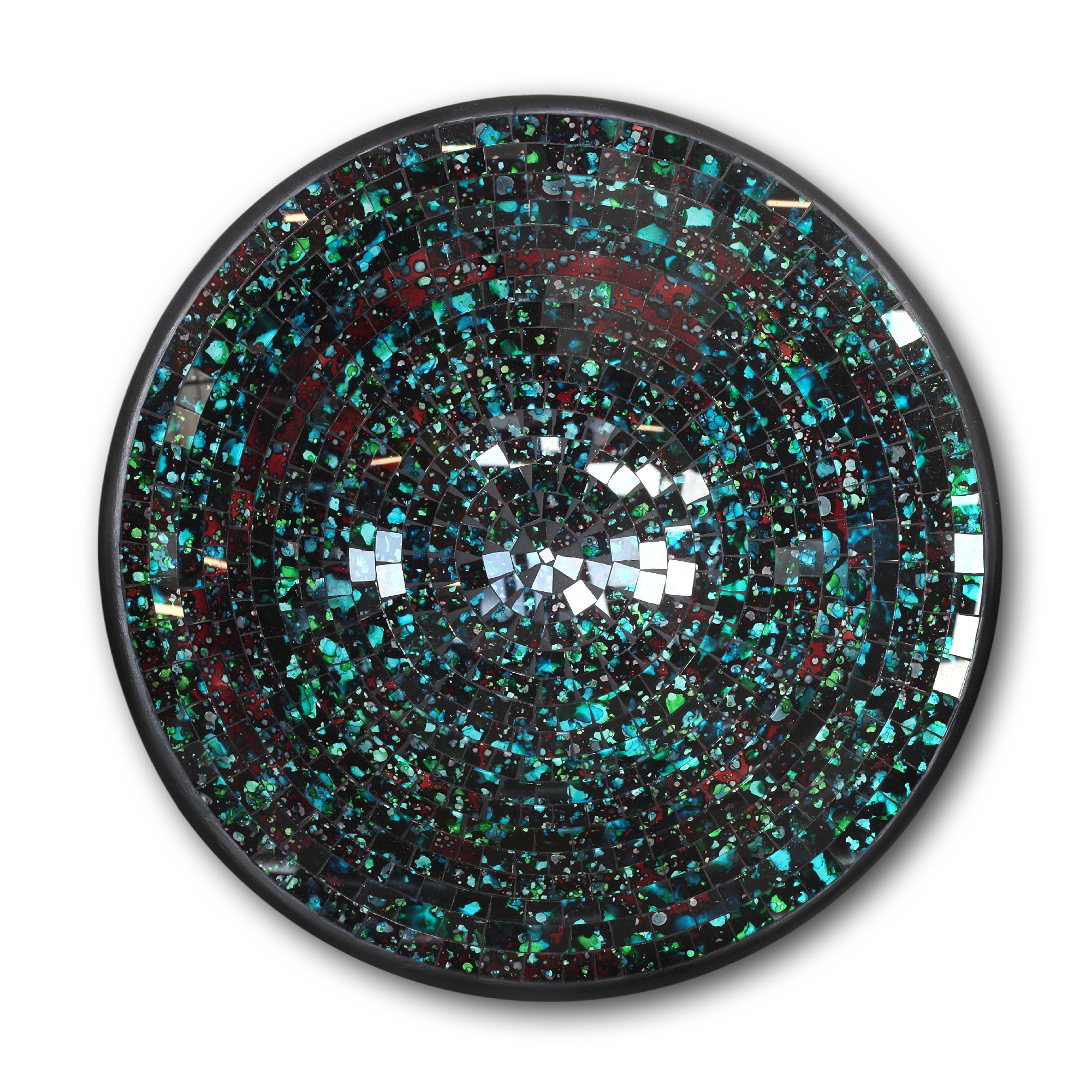Mosaikteller 'Renoir', multicolor, in 3 Größen von fischer's lagerhaus