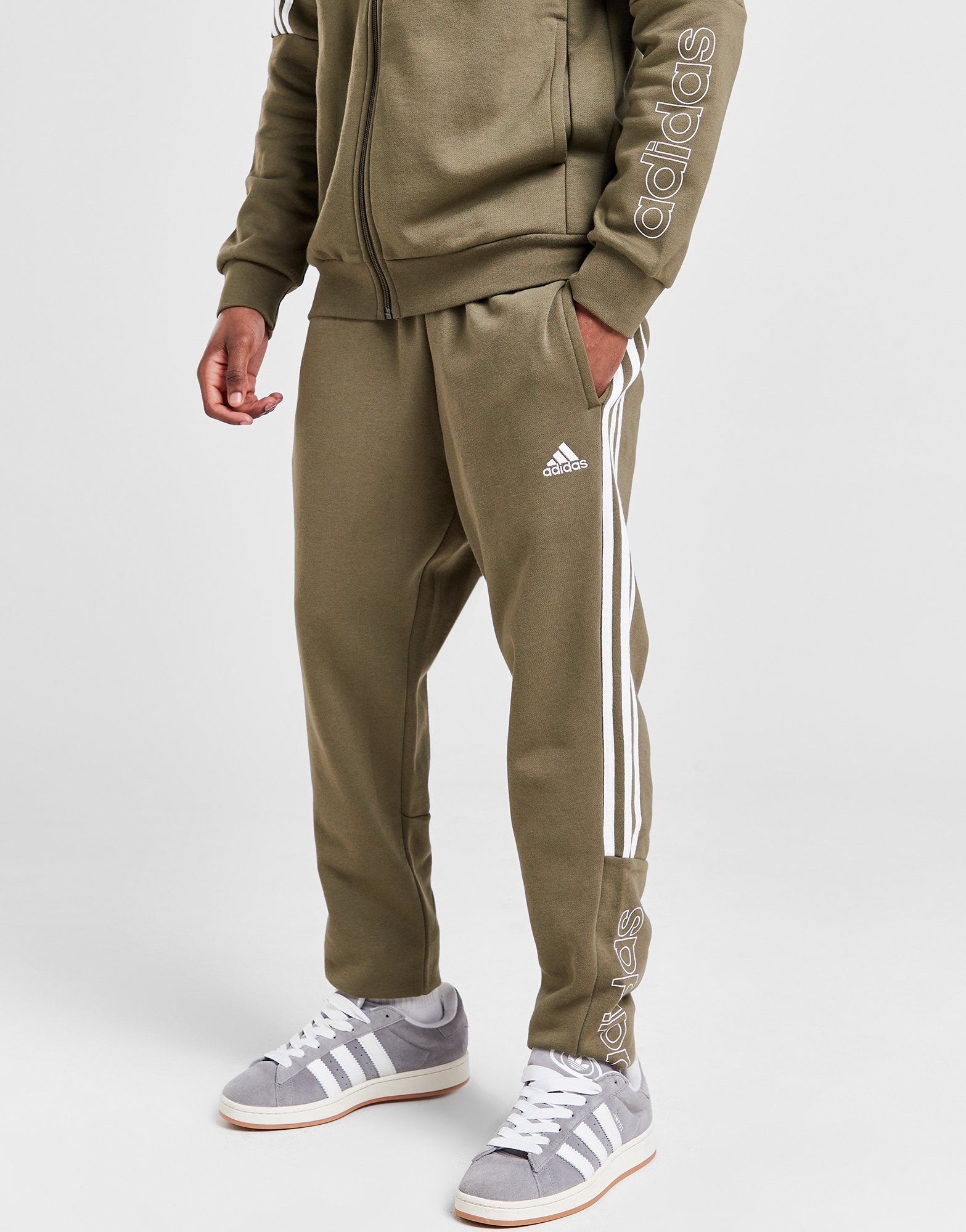 adidas Ensemble de survêtement linéaire Badge of Sport Homme