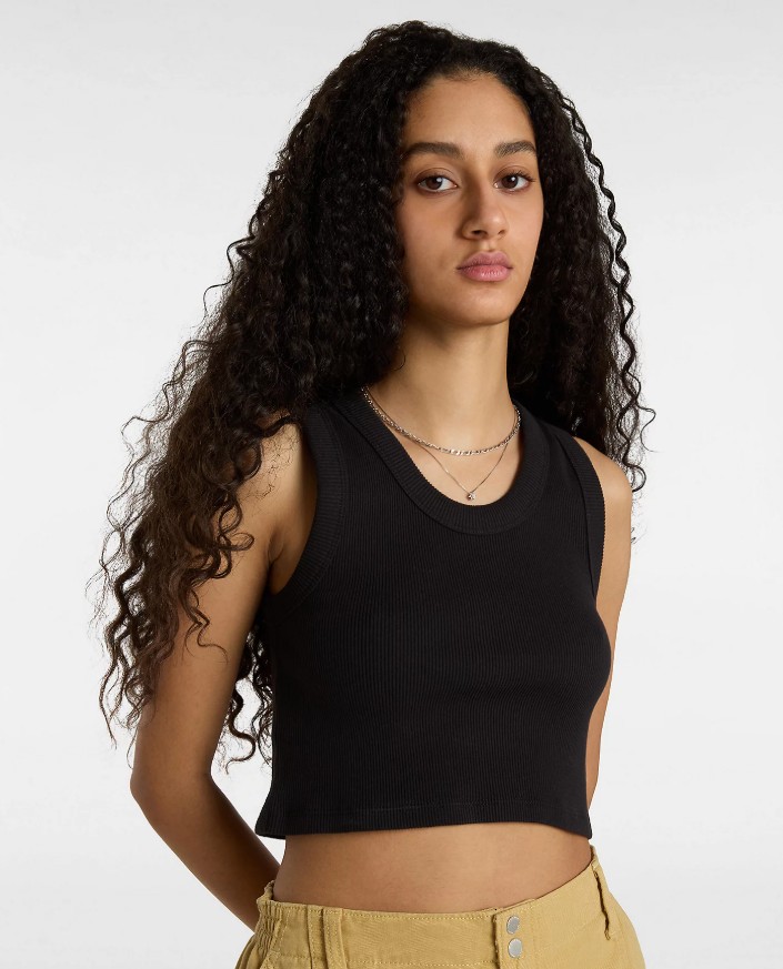 Vans Drew Rib Tank Pale Aqua