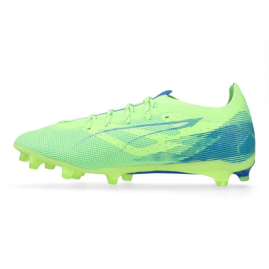 PUMA Ultra 5 Pro FG/AG Lights Out - Fizzy Apple/Blanc/Bleu