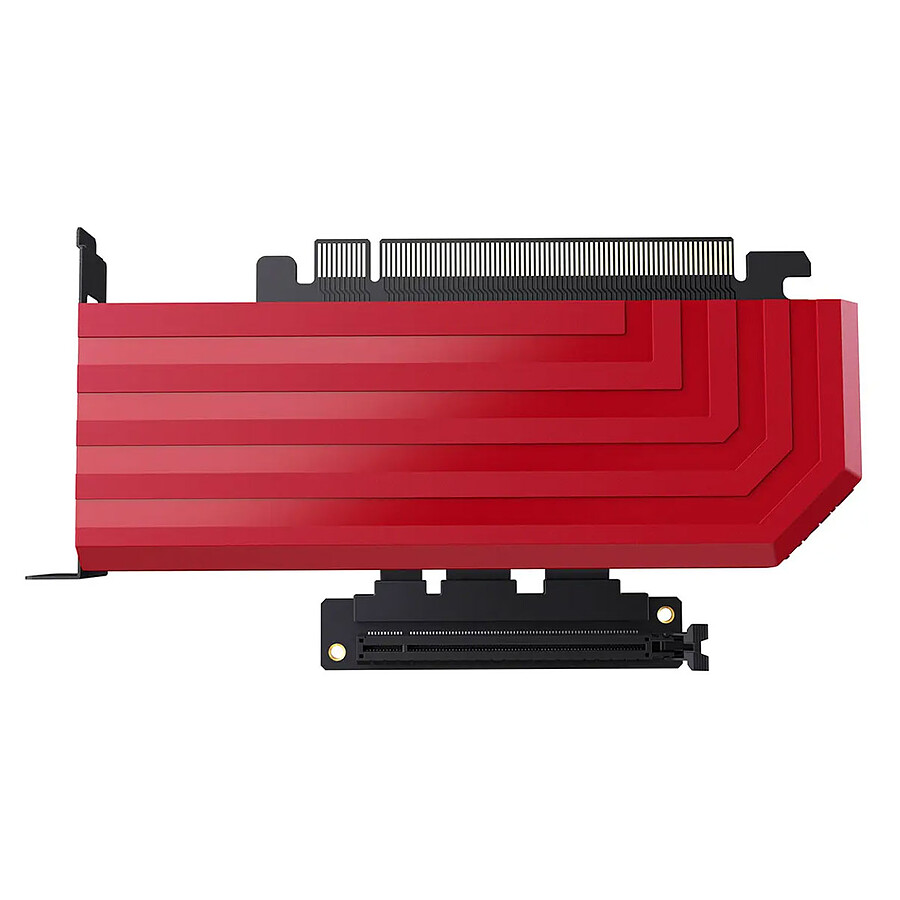 Hyte PCIE40 4.0 Luxury Riser Cable - Rouge