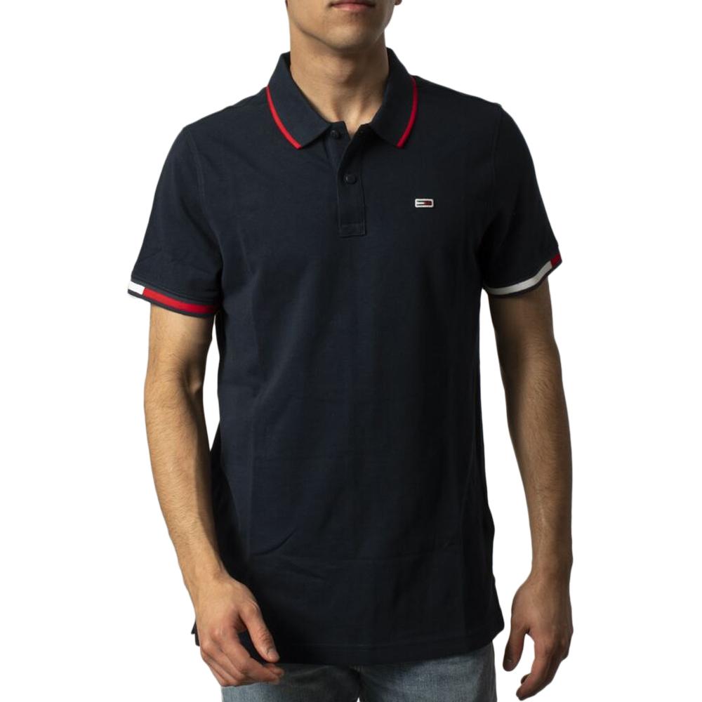 Tommy Hilfiger Polo Marine Homme Tommy Hilfiger DM0DM12963