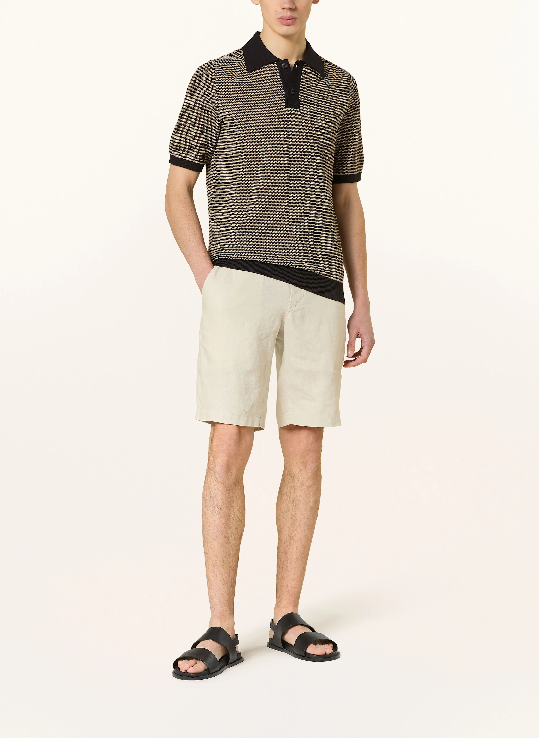 Marc O'Polo Strick-Poloshirt Regular Fit