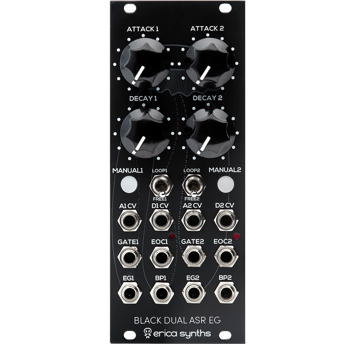 Erica Synths Black Dual ASR EG eurorack module