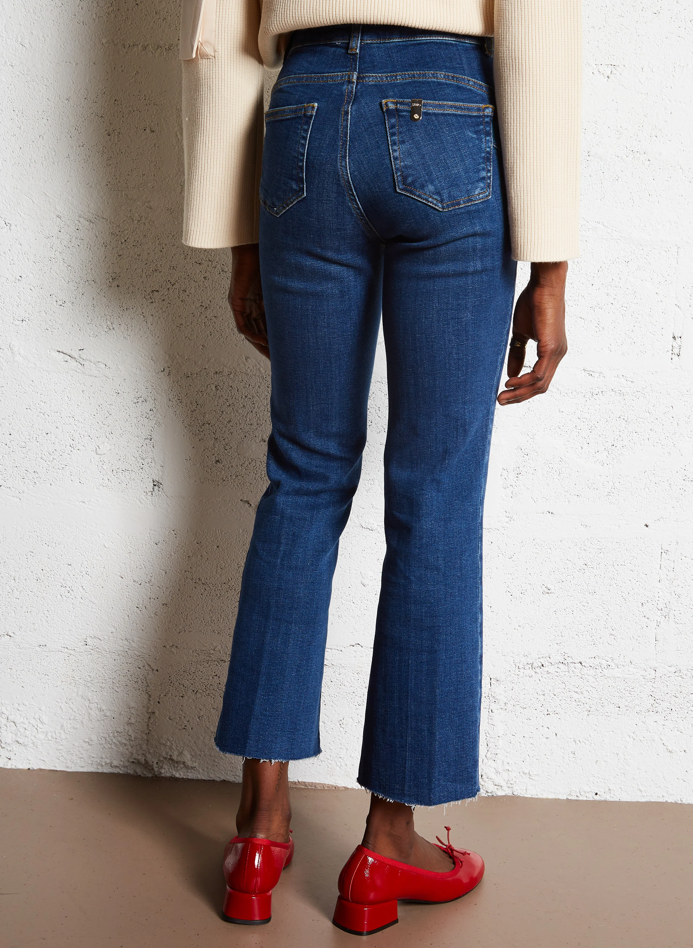 Jean droit| Bleu