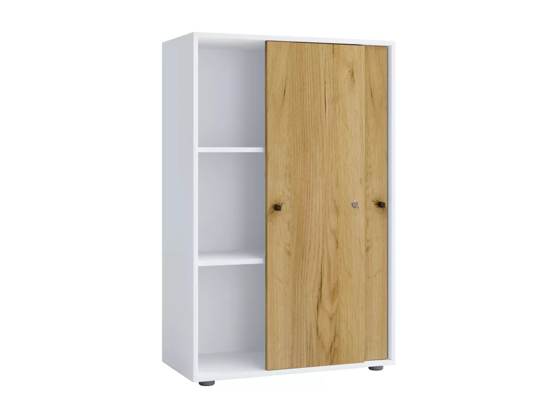 Armoire de bureau portes coulissantes Lona 3x