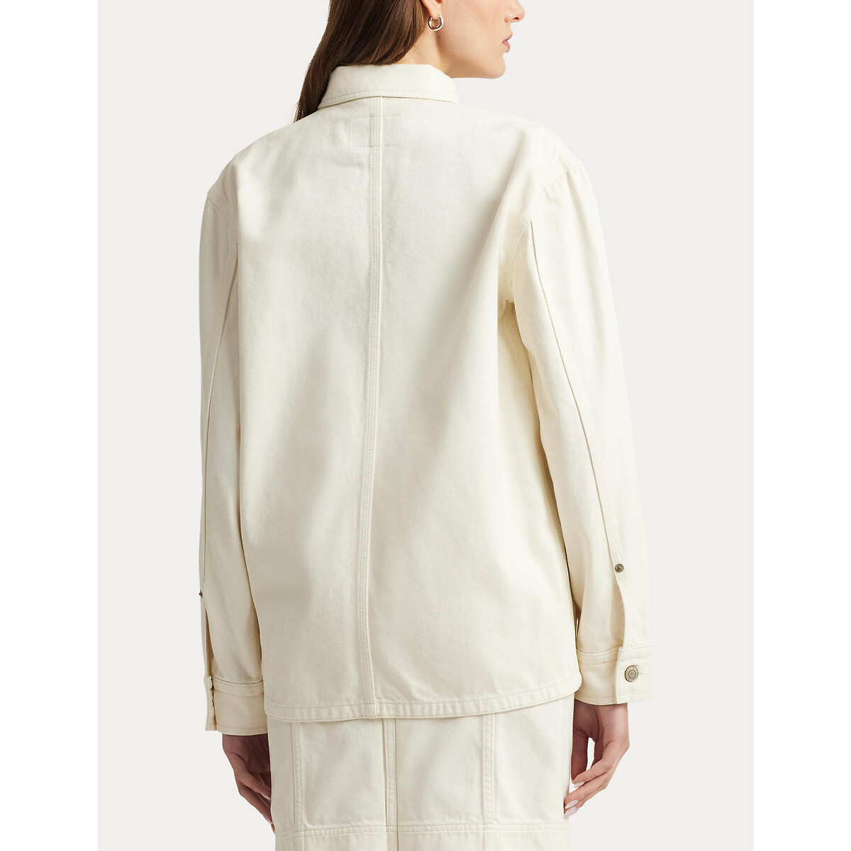 LAUREN RALPH LAUREN<br>Cardigã reto com fecho de botão CAITMIER