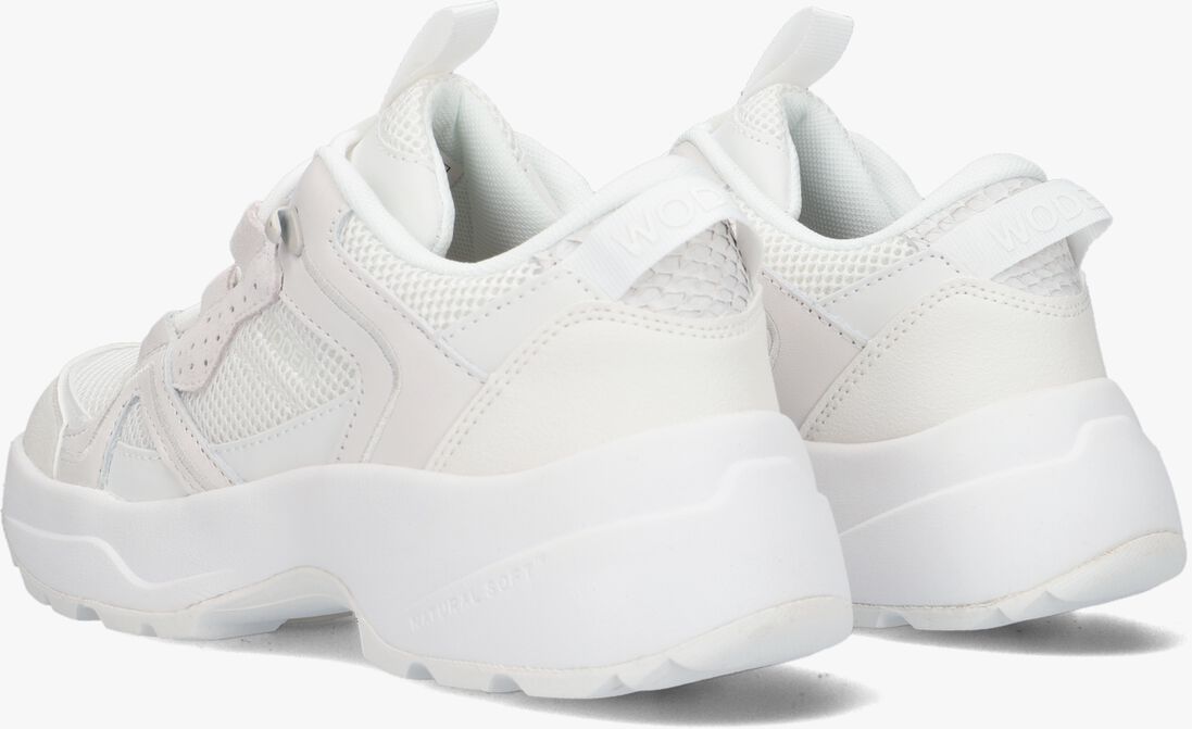 WODEN witte woden lage sneakers sif reflective