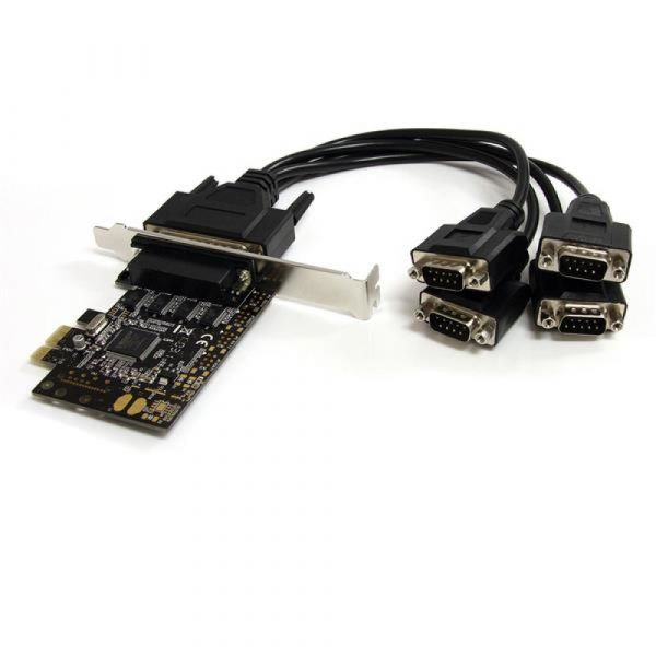 Startech Placa PCIe 4x Portas RS432 - PEX4S553B
