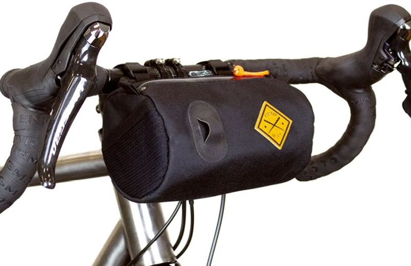 Restrap - 1.5L - Stuurtas - Zwart - Gemaakt van Gestructureerd Nylon