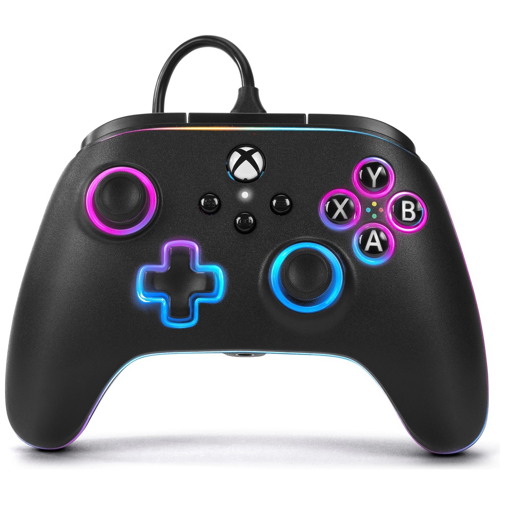PowerA Advantage Kabelgebundener Controller für Xbox Series X|S mit Lumectra – Schwarz