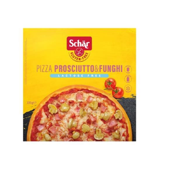 Pizza Fiambre   Cogumelos Sem Glúten E Sem Lactose