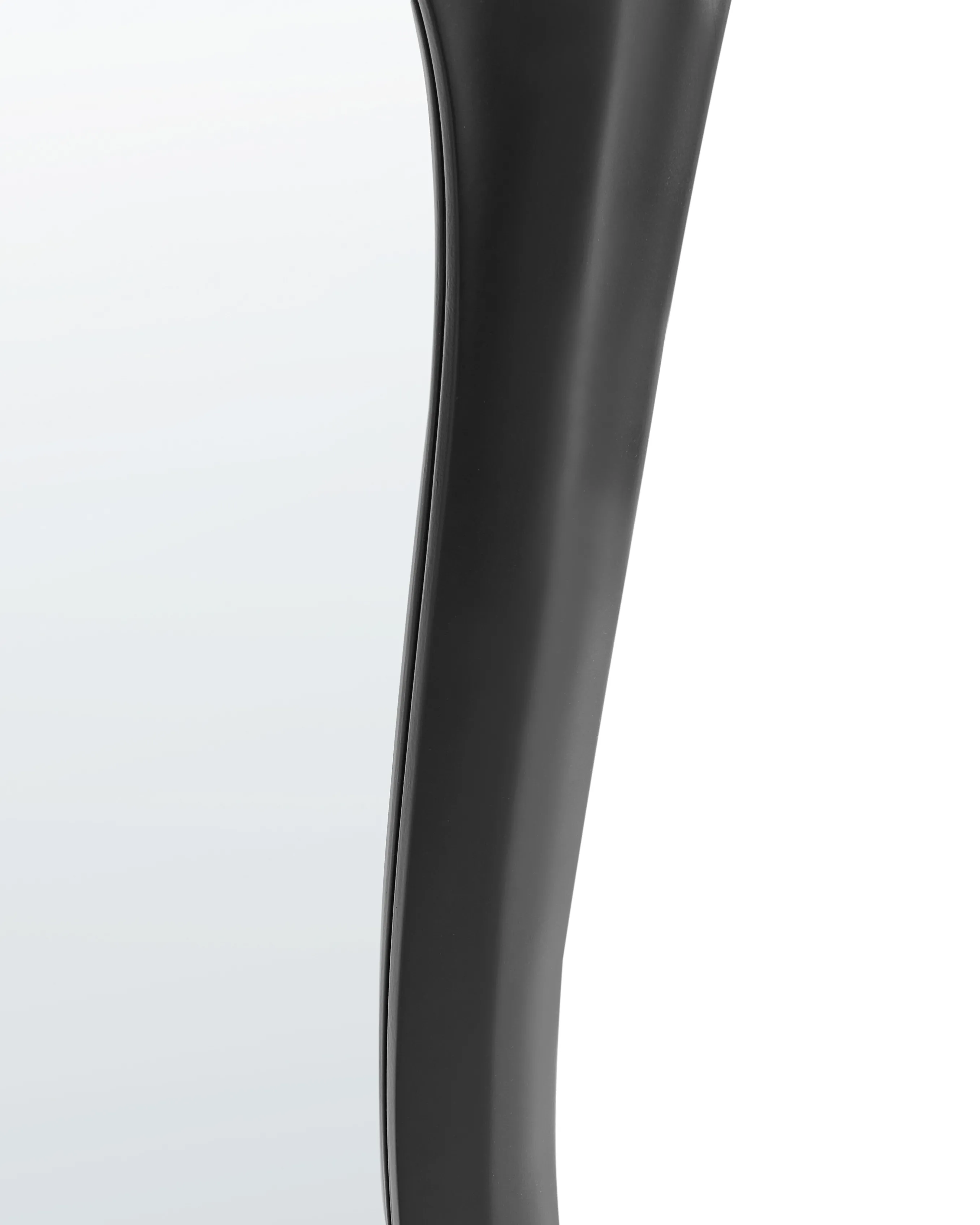 Wandspiegel LANESTER 70 cm 100 cm Zwart