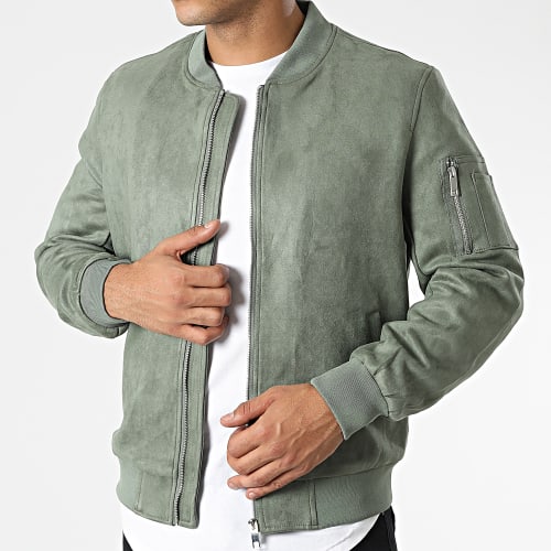 Veste Bomber Vert Clair