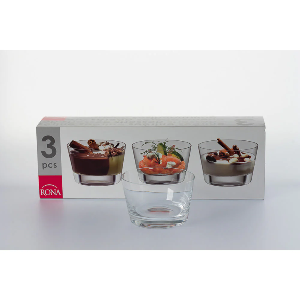 Boîte de 3 verrines Concept 27 cl Rona