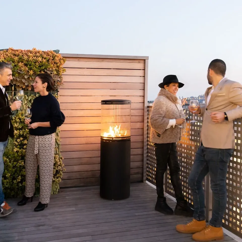 Le Feu - Patio - BLACK-Gas Powered Heater