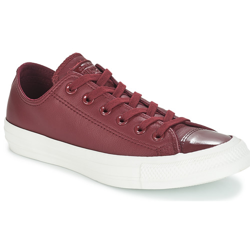 Converse - CHUCK TAYLOR ALL STAR LEATHER OX - Bordeaux