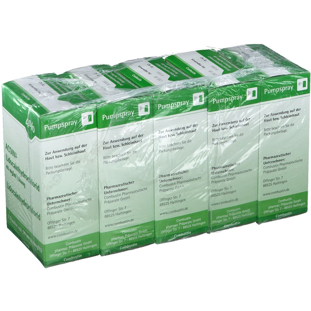 ACOIN®- Lidocainhydrochlorid 40 mg/ml