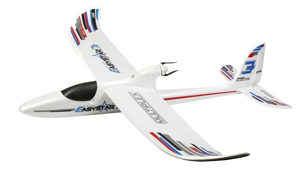 Flugzeug EasyStar 3, 1366 mm RTF Mode 1+3<br>Elektro Segelflugmodell für Einstiger im Komplettset