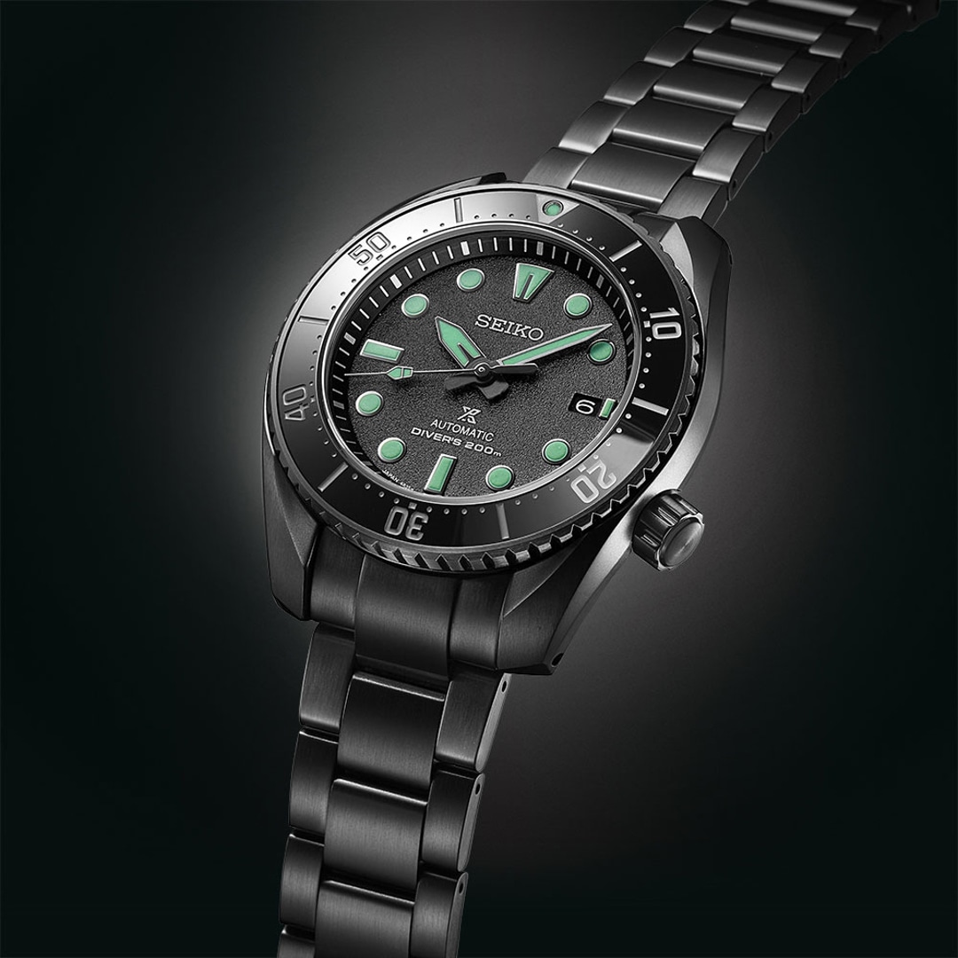 Seiko Prospex Black Series Night Vision King Sumo Diver Limited Edition