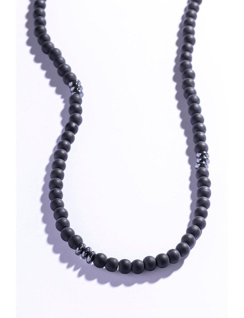 Black and Silver Necklace