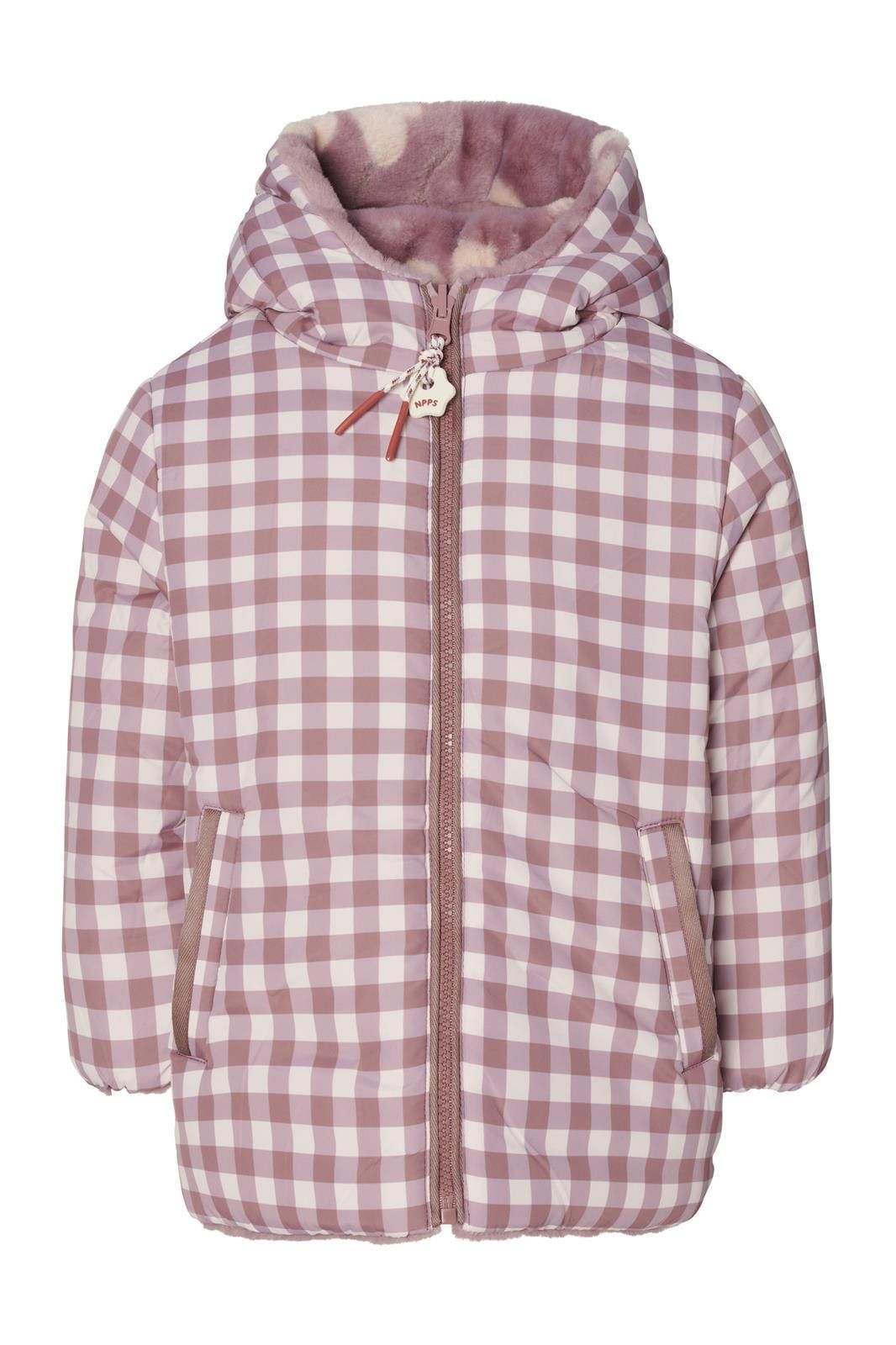 Noppies Kids Winterjas Norden - Reversible - Floral Pattern Purple