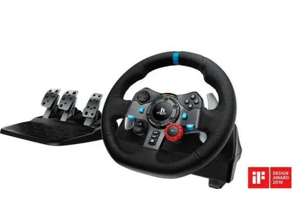 Logitech® | G29 Driving Force - Rat og pedalsæt - kabling - for; Sony PlayStation 3/4/5