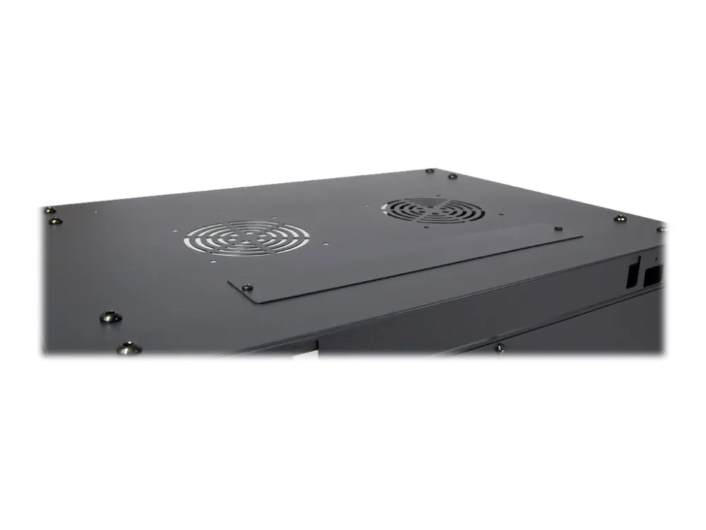 Inter-Tech SMA-6409 - Kabinet - vægmonterbar - sort, RAL 9005 - 9U - 19