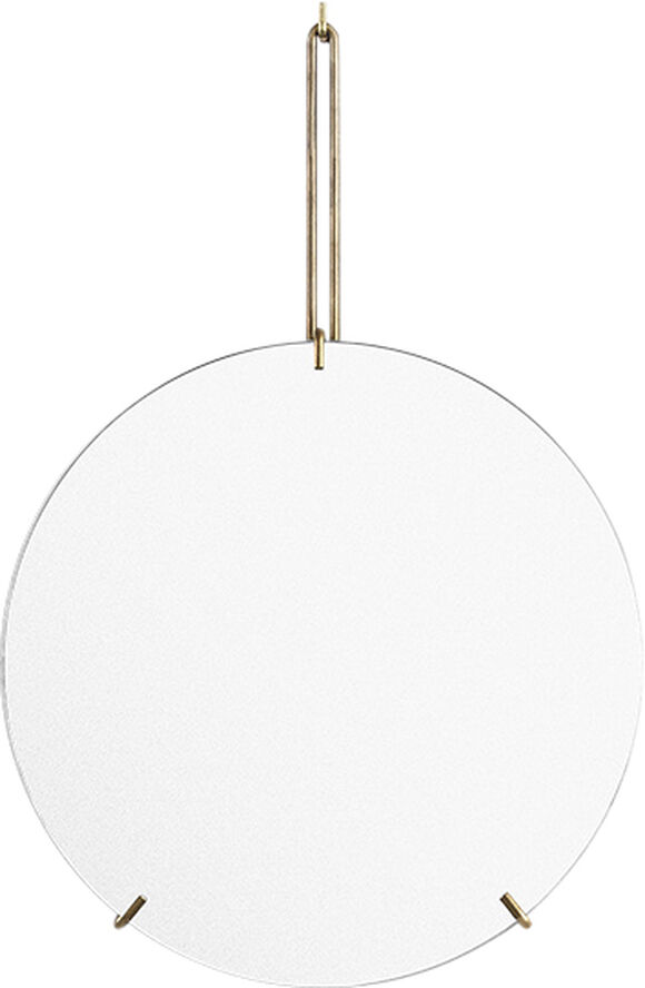 Moebe Wall Mirror spejl 30 cm. Brass