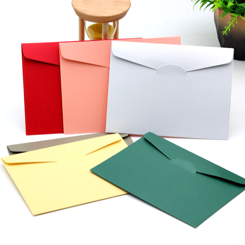 (50er Set) C5 Couverts Bunte Brief Umschläge mit Gummierung   Spitz Façon 250g/m² - Assortiert
