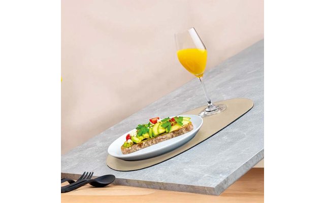 silwy® Magnet-Platzset mit Ledercoating groß