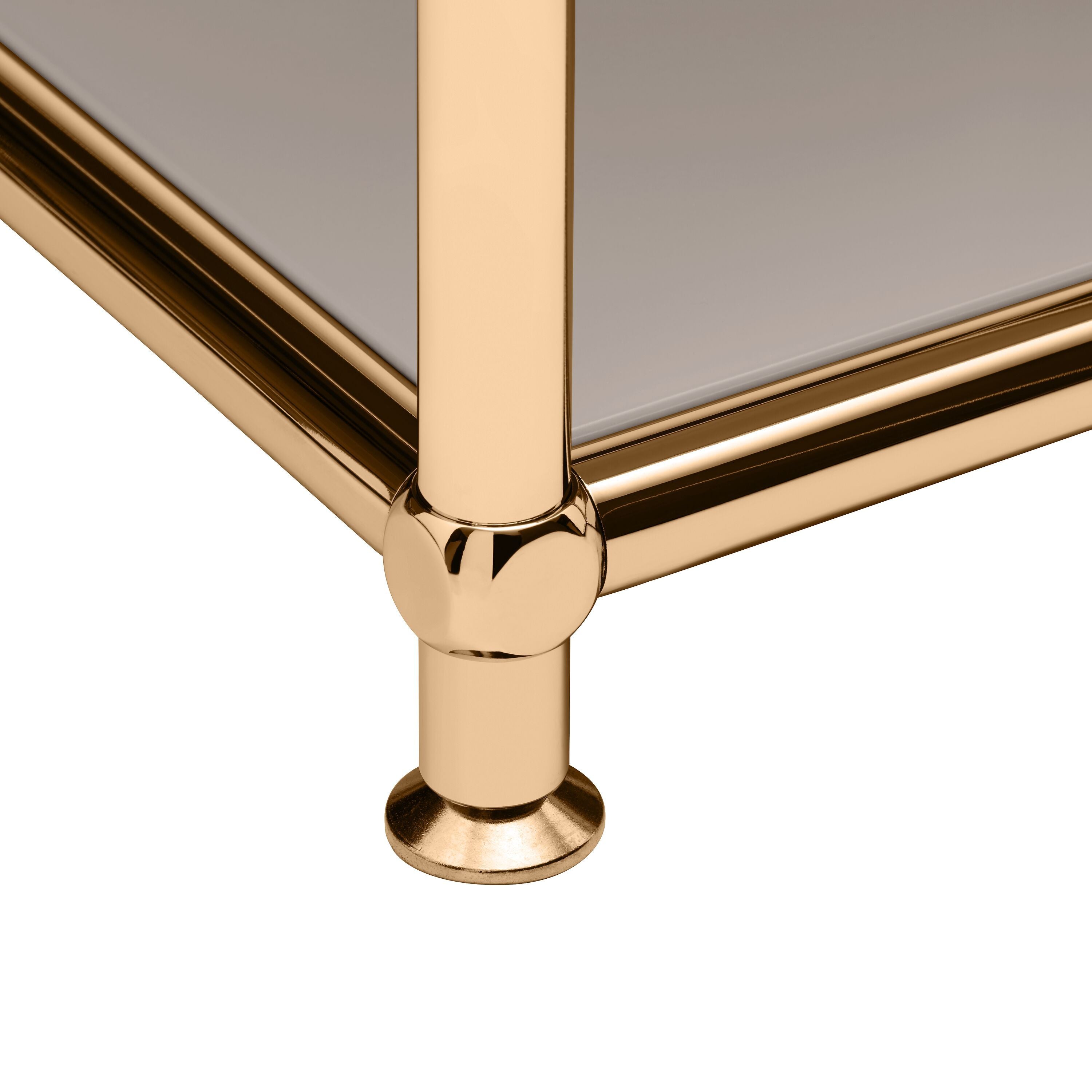 FLEXCUBE Schreibtisch - Taupe / B: 152.0 cm x T: 40.0 cm x H: 80.0 cm