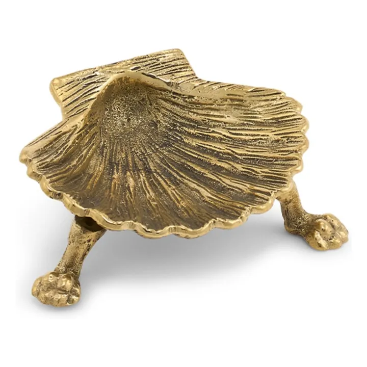 Doing Goods Vide poche coquillage en laiton Scarlett | Doré