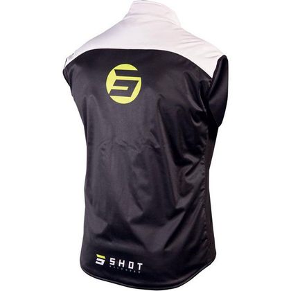 Veste enduro Shot BODYWARMER TEAM - BLACK NEON YELLOW 2024 - Noir / Jaune