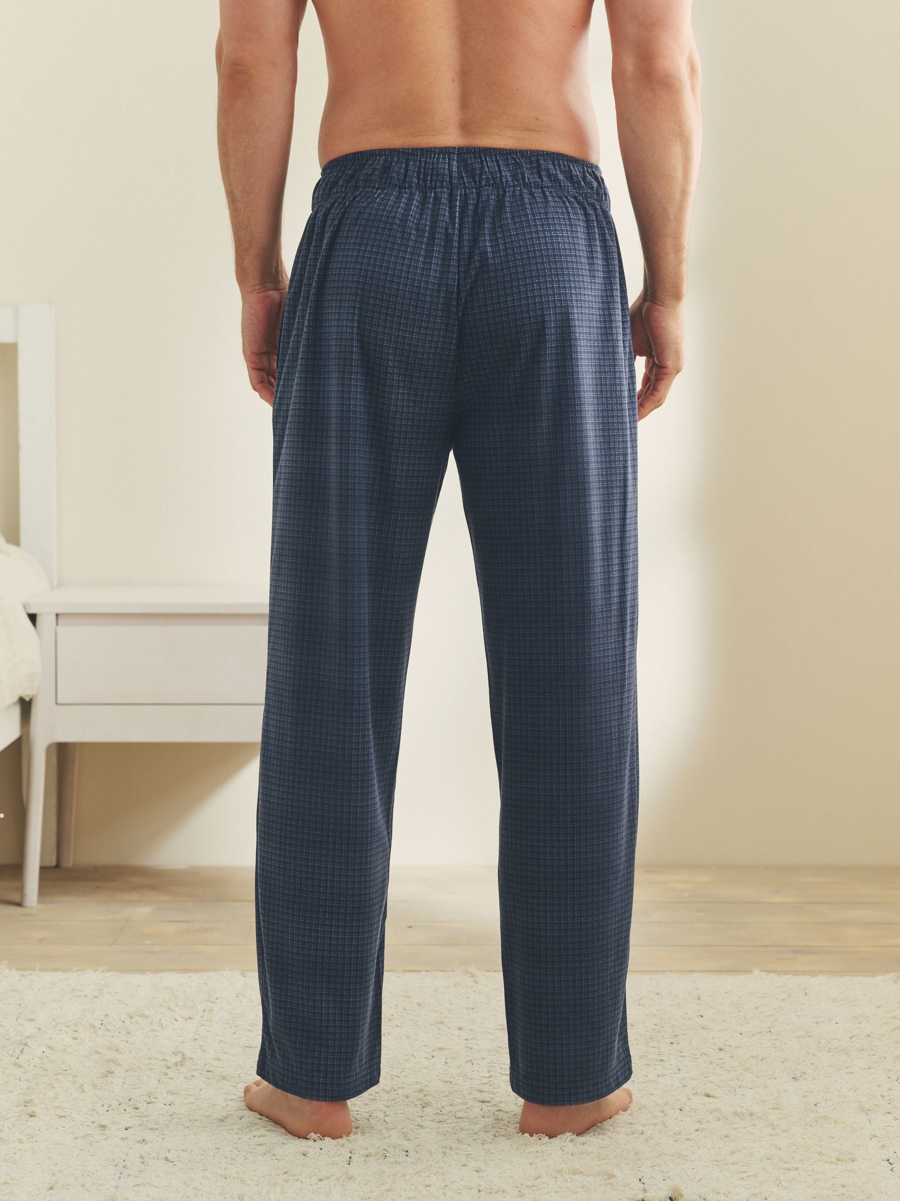 Donkerblauw - Motionflex behaaglijke Pyjama's met open zoom