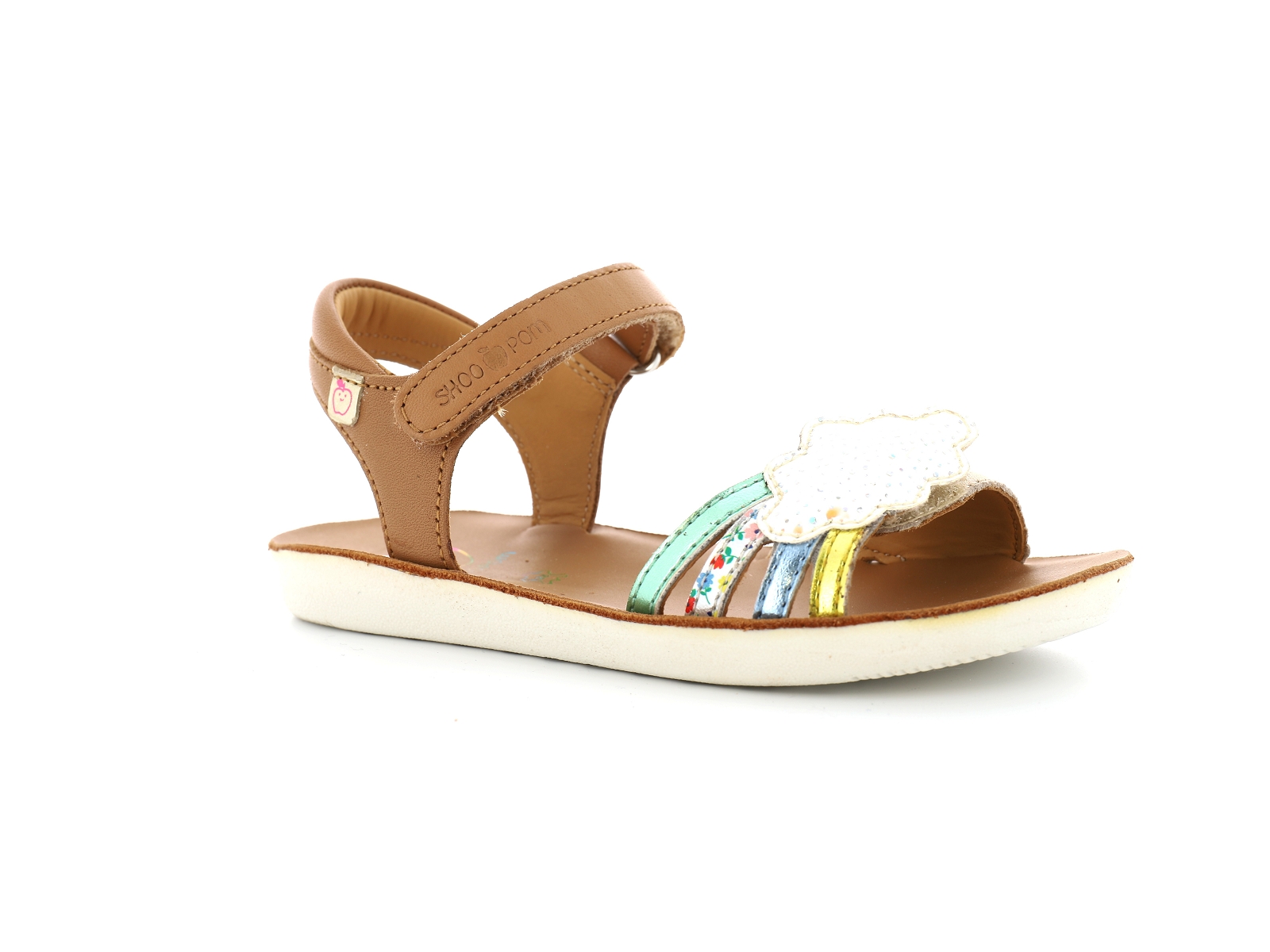 Shoopom-GOA MULTI Cuir Camel