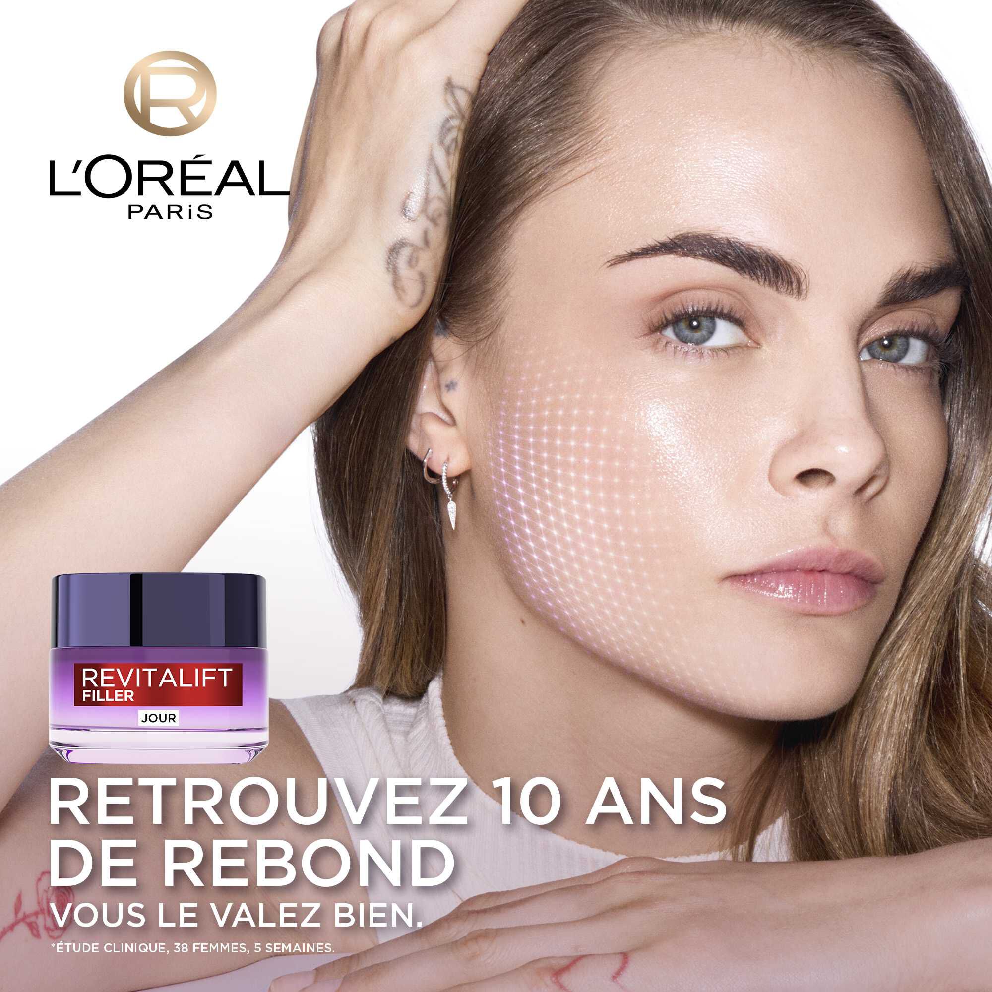 Revitalift Filler à l' Acide Hyaluronique Jour Revolumisant Anti-rides
