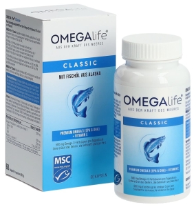 Omega life Classic 500 mg, 60 Stück