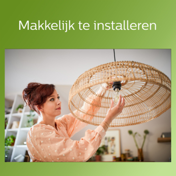 Philips LED kogel E27 40W wit mat 4000K niet dimbaar