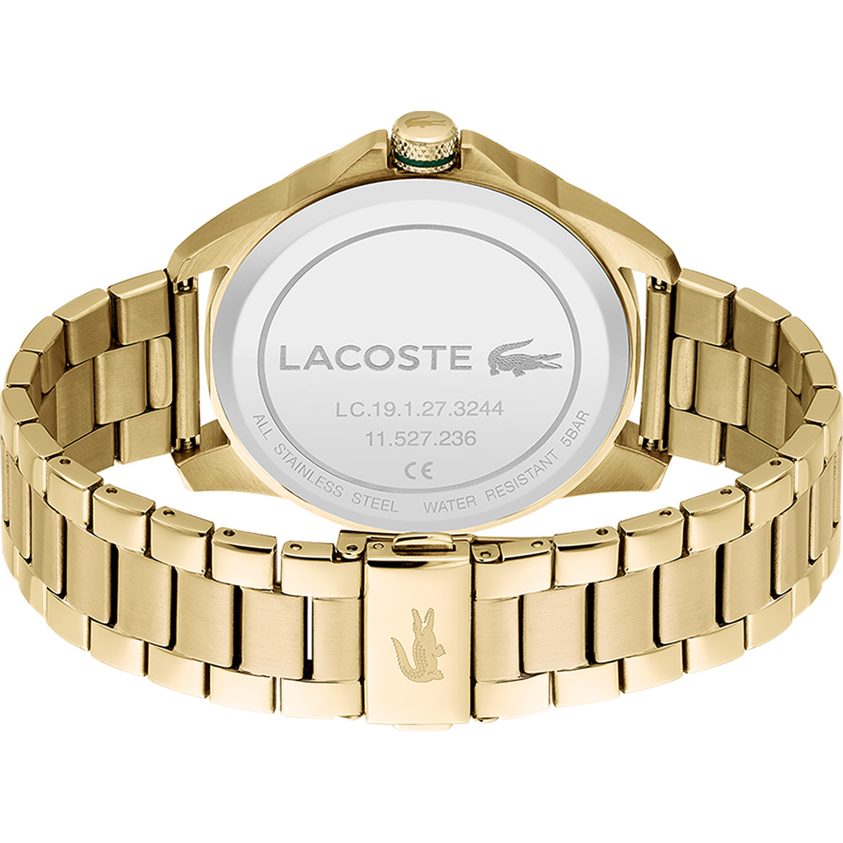 Montre LACOSTE Homme acier doré jaune