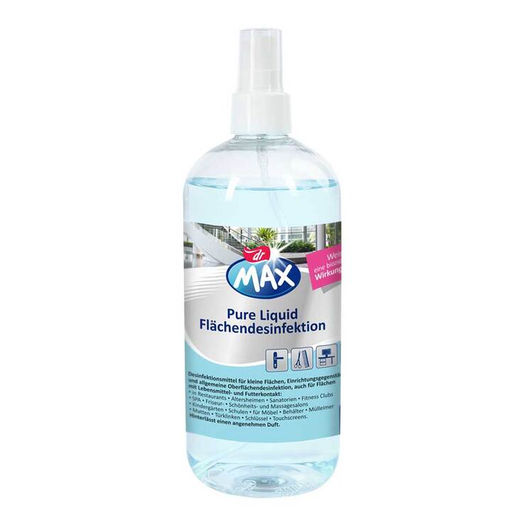 Dr. Max Pure Liquid Flächendesinfektion, 500 ml