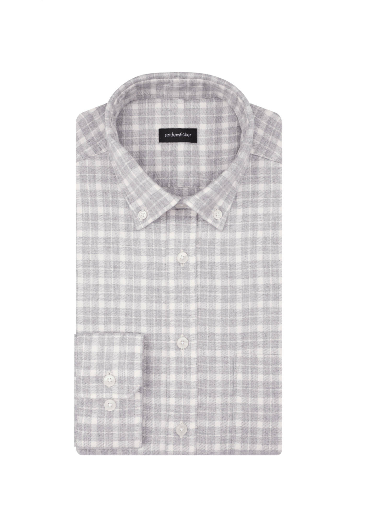 Seidensticker| Herren Casual Hemd Schwarze Rose