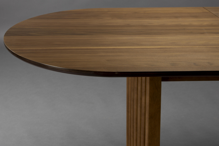 Dutchbone Barlet eettafel 200/240x90 walnoot