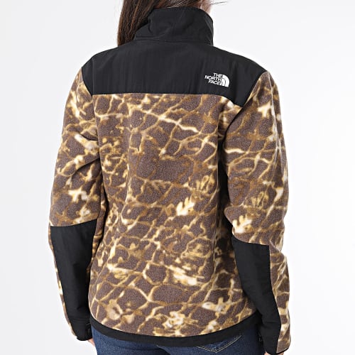 Veste Polaire Femme Denali Noir Léopard