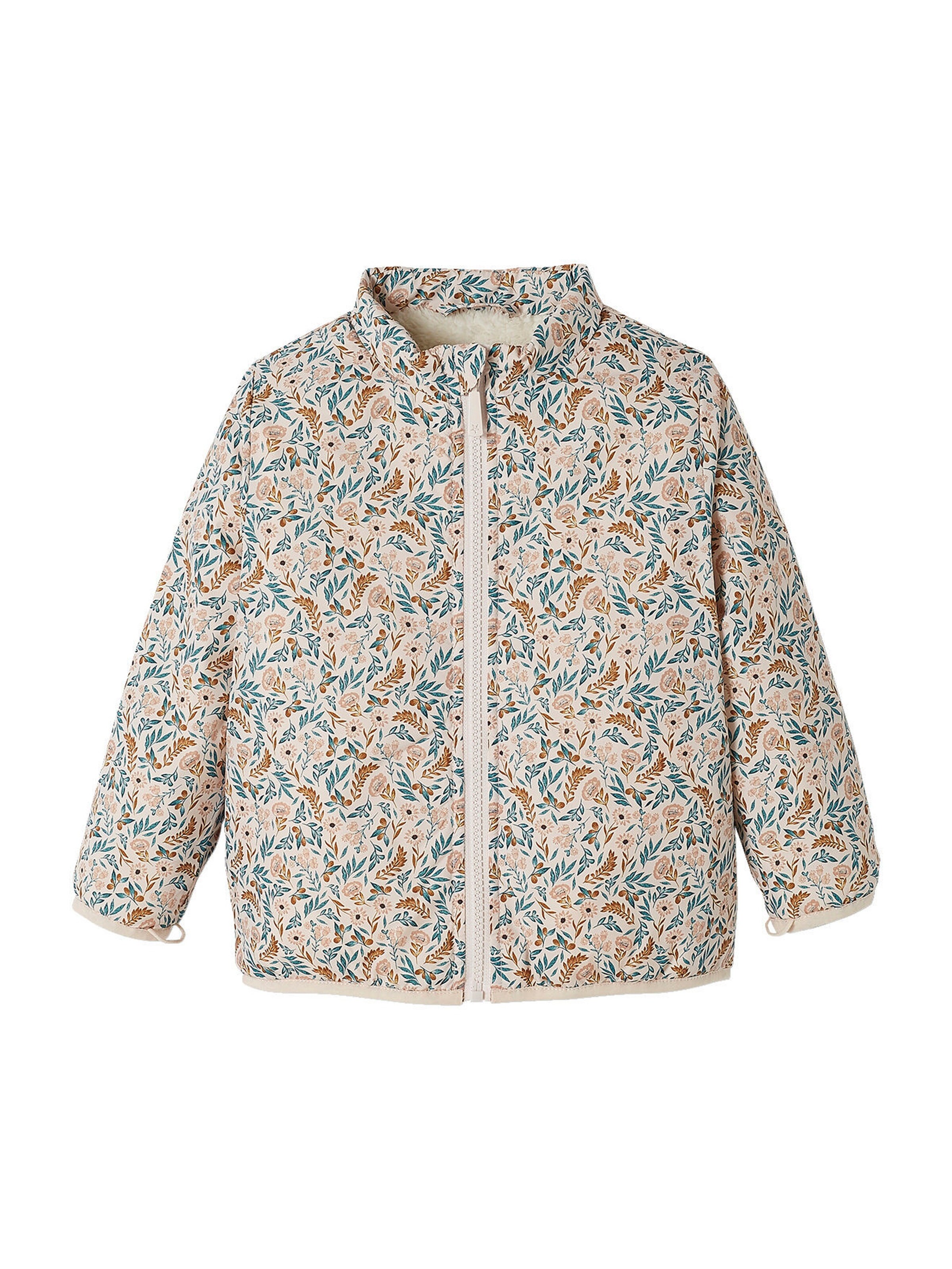 Vertbaudet Mädchen 3-in-1-Winterjacke mit Recycling-Polyester dunkelgrün